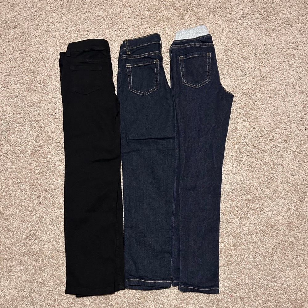 3 Pairs of Big Girl’s Cat&Jack Jeans (Size 7-8 Years ) - Picture 7 of 7